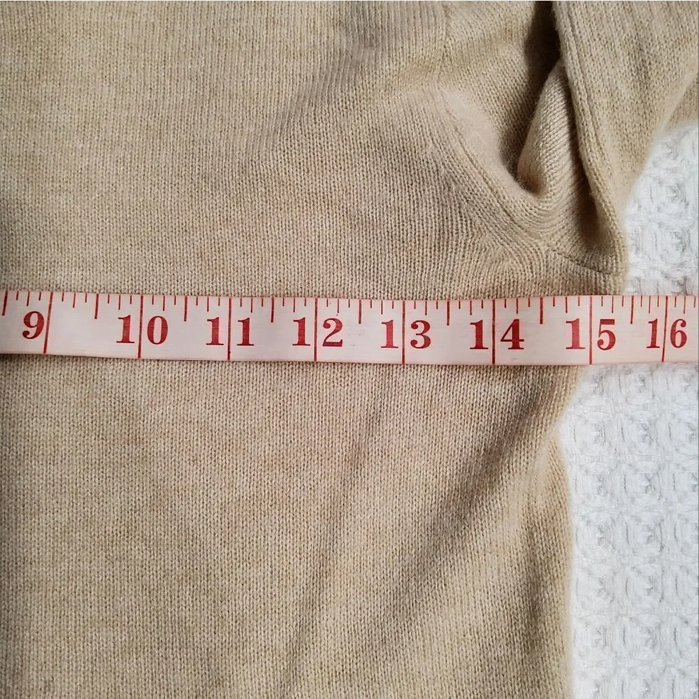 J.Crew Sontuosa 100% Cashmere Knit Sweater Size XS